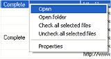 file menu